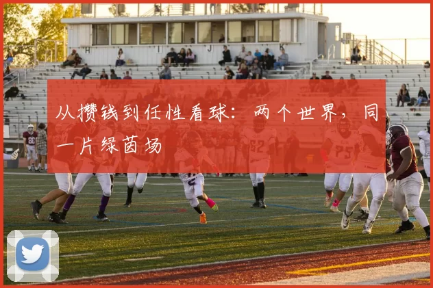 从攒钱到任性看球:两个世界,同一片绿茵场