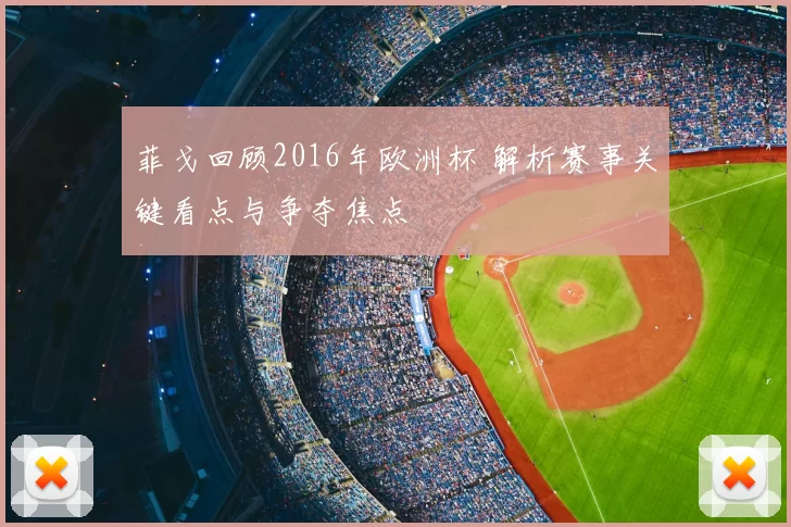 菲戈回顾2016年欧洲杯 解析赛事关键看点与争夺焦点