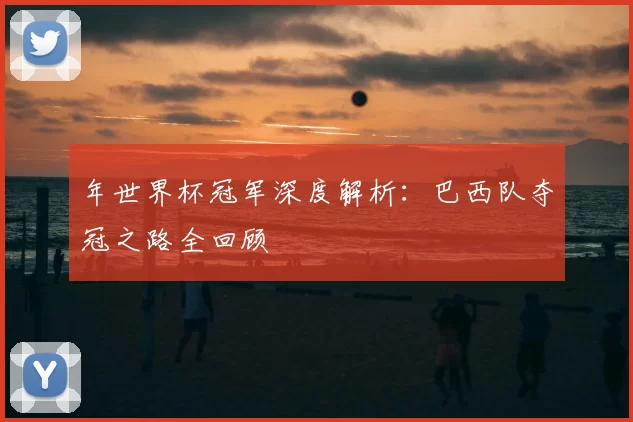 年世界杯冠军深度解析：巴西队夺冠之路全回顾